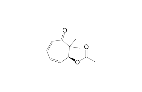 6-Acetoxy-7,7-dimethylcyclohepta-2,4-dien-1-one