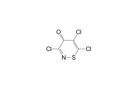 3,5,6-trichloro-4H-1,2-thiazine-4-one