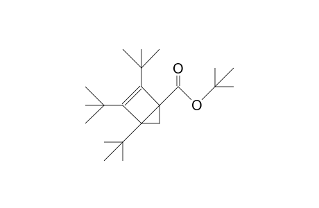 2,3,4-Tri-tert-butyl-1-T-butoxycarbonyl-bicyclo(2.1.0)pent-2-ene