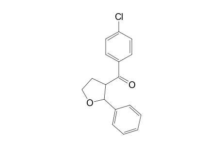 3-(4-Chlorobenzoyl)-2-phenyltetrahydrofuran