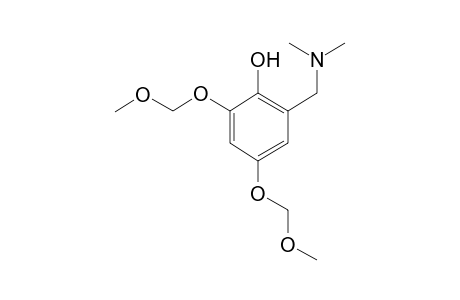 2-[(dimethylamino)methyl]-4,6-bis(methoxymethoxy)phenol
