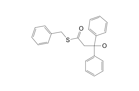 S-BENZYL-3,3-DIPHENYL-3-HYDROXYTHIOLPROPIONAT