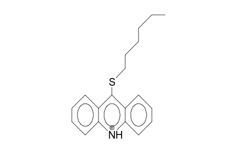 9-Hexylthio-acridine cation