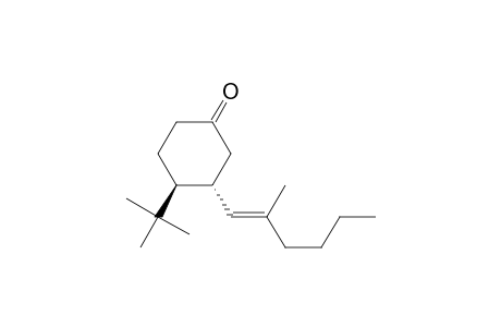 trans-4-tert-Butyl-3-[(E)-2-methyl-1-hexenyl]cyclohexanone