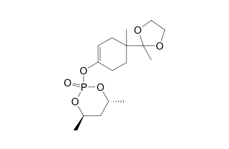 Cyclic (1R,3R)-1,3-Dimethyltrimethylene 4-Methyl-4-(2-methyl-1,3-dioxolan-2-yl)-1-cyclohexenyl Phosphate