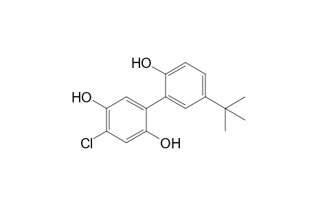 2-(5-tert-butyl-2-hydroxy-phenyl)-5-chloro-benzene-1,4-diol