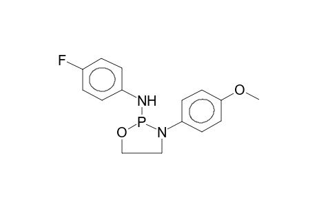 3-(4-METHOXYLPHENYL)-2-(PARA-FLUOROPHENYLAMINO)-1,3,2-OXAZAPHOSPHOLANE