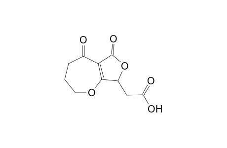 (+/-)-5,6-dioxo-2,3,4,5,6,8-hexahydrofuro[3,4-b]oxepin-8-acetic acid