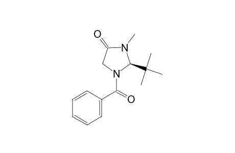 (R)-1-Benzoyl-2-tert-butyl-3-methyl-4-imidazolidinone