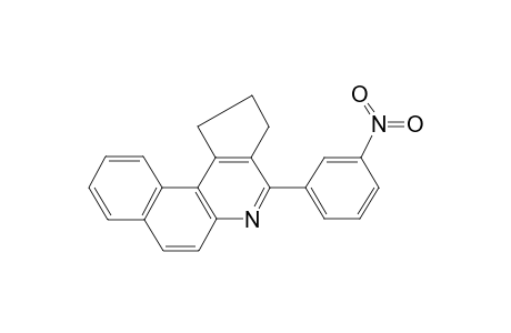 4-(3-Nitro-phenyl)-2,3-dihydro-1H-benzo[f]cyclopenta[c]quinoline