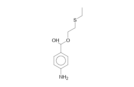 4-AMINOBENZOIC ACID, 2-ETHYLSULFANYLETHYL ESTER