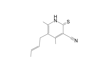 3-Cyano-5-(but-2'-en-1'-yl)-4,6-dimethyl-2-thioxo-1,2-dihydropyridine