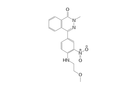 4-{4-[(2-methoxyethyl)amino]-3-nitrophenyl}-2-methyl-1(2H)-phthalazinone