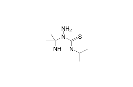 2-ISOPROPYL-5,5-DIMETHYL-4-AMINO-1,2,4-TRIAZOLIDIN-3-THIONE