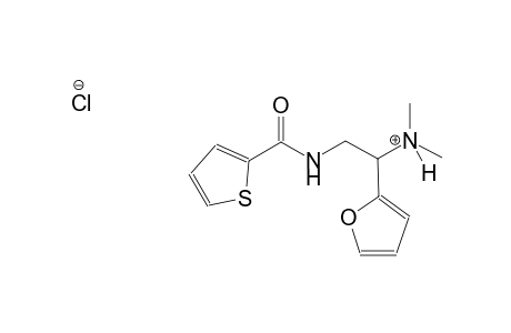 2-furanmethanaminium, N,N-dimethyl-alpha-[[(2-thienylcarbonyl)amino]methyl]-, chloride