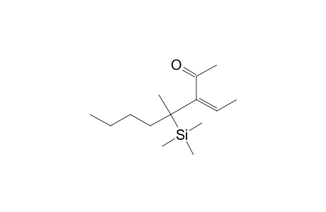 2-Octanone, 3-ethylidene-4-methyl-4-(trimethylsilyl)-, (E)-