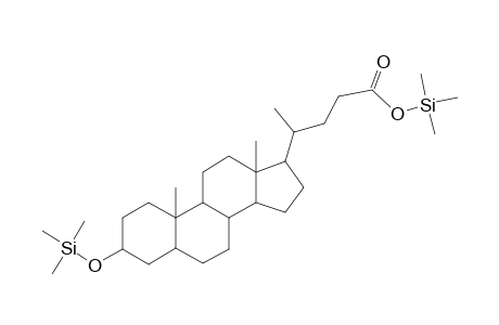 Litocholic acid, di-TMS