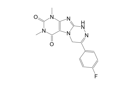 3-(4-Fluoro-phenyl)-6,8-dimethyl-1,4-dihydro-8H-1,2,4a,6,8,9-hexaaza-fluorene-5,7-dione