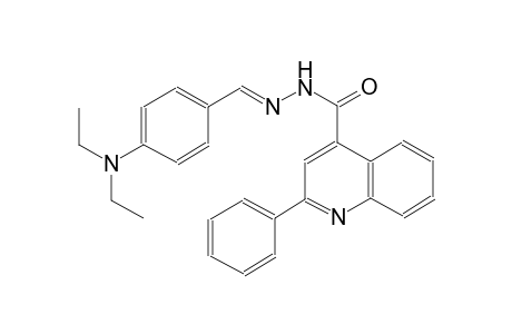 N'-{(E)-[4-(diethylamino)phenyl]methylidene}-2-phenyl-4-quinolinecarbohydrazide