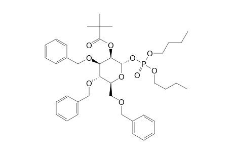 DIBUTYL-3,4,6-TRI-O-BENZYL-2-O-PIVALOYL-ALPHA-D-MANNOPYRANOSIDE-PHOSPHATE