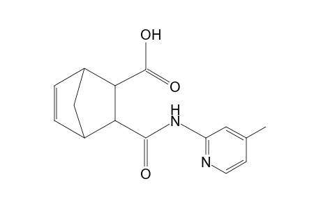 3-[(4-METHYL-2-PYRIDYL)CARBAMOYL]-5-NORBORNENE-2-CARBOXYLIC ACID