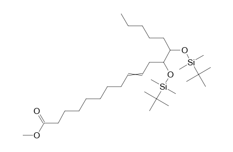 Methyl 12,13-bis(tert-butyldimethylsiloxy)octadec-9(z)-enoate