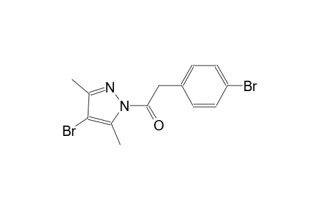 4-bromo-1-[(4-bromophenyl)acetyl]-3,5-dimethyl-1H-pyrazole