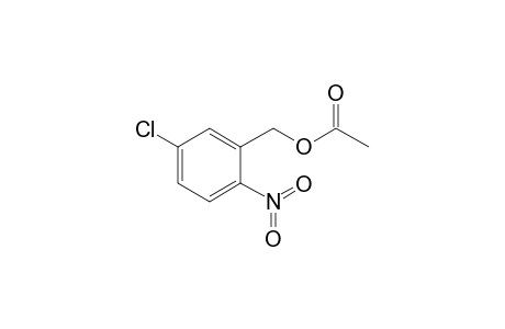 Acetic acid, (5-chloro-2-nitrophenyl)methyl ester