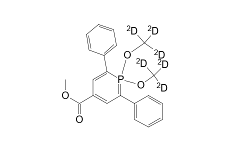 Phosphorin, 1,1-dihydro-1,1-di(methoxy-D3)-4-(methoxycarbonyl)-2,6-diphenyl-