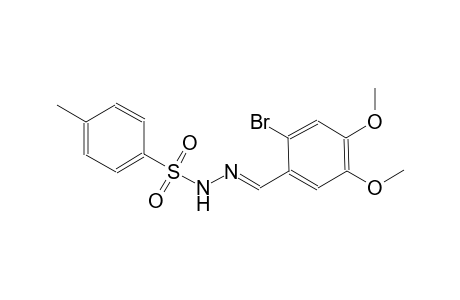 N'-[(E)-(2-bromo-4,5-dimethoxyphenyl)methylidene]-4-methylbenzenesulfonohydrazide