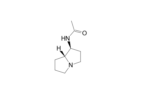 N-((1S,7aR)-hexahydro-1H-pyrrolizin-1-yl)acetamide