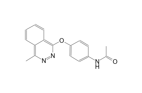 N-(4-[(4-Methyl-1-phthalazinyl)oxy]phenyl)acetamide