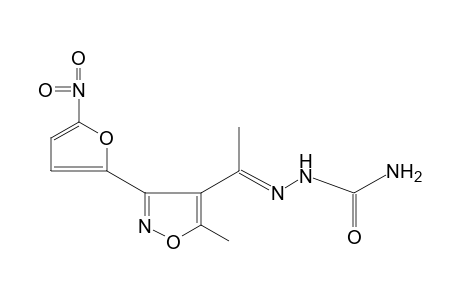 4-ACETYL-5-METHYL-3-(5-NITRO-2-FURYL)ISOXAZOLE, SEMICARBAZONE