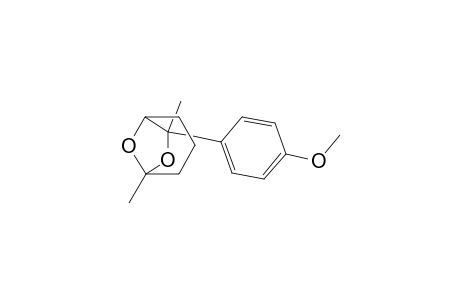 exo-7-(4-Methoxyphenyl)-5,7-dimethyl-6,8-dioxabicyclo[3.2.1]octane