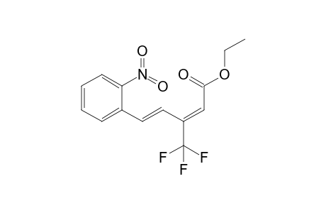 (2E,4E)-5-(2-nitrophenyl)-3-(trifluoromethyl)penta-2,4-dienoic acid ethyl ester