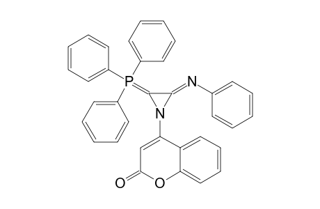 4-[2-(PHENYLIMINO)-3-(TRIPHENYL-LAMBDA(5)-PHOSPHANYLIDENE)-AZIRIDIN-1-YL]-2H-CHROMEN-2-ONE