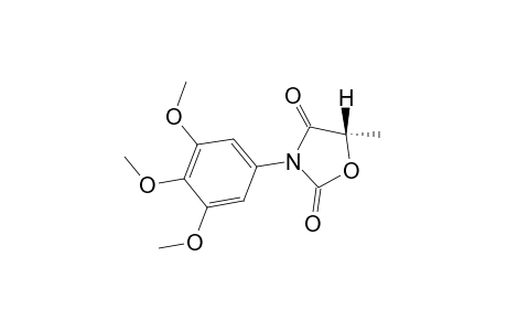 5-Methyl-3-(3,4,5-trimethoxyphenyl)oxazolidine-2,4-dione