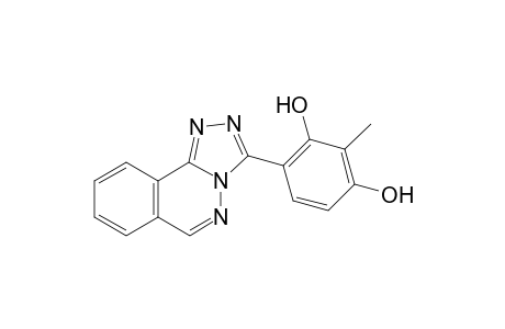 3-(3-methyl-2,4-dihydroxyphenyl)-1,2,4-triazolo[3,4-a]phthalazine