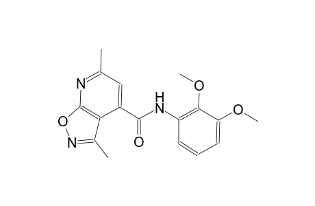 isoxazolo[5,4-b]pyridine-4-carboxamide, N-(2,3-dimethoxyphenyl)-3,6-dimethyl-