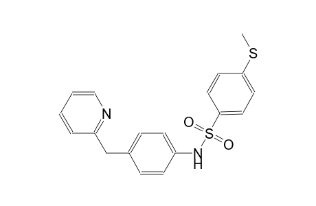 benzenesulfonamide, 4-(methylthio)-N-[4-(2-pyridinylmethyl)phenyl]-