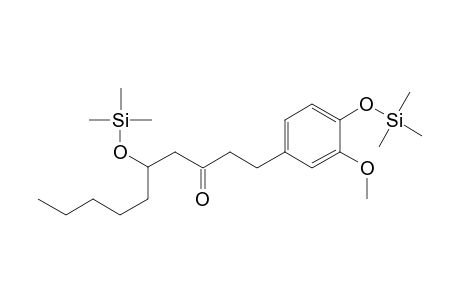 3-Decanone, 1-[3-methoxy-4-[(trimethylsilyl)oxy]phenyl]-5-[(trimethylsilyl)oxy]-
