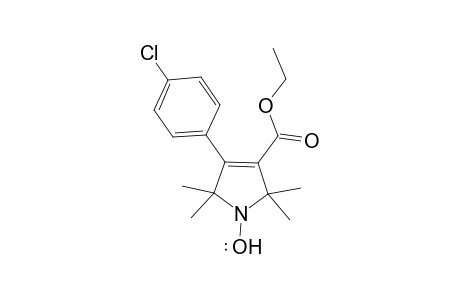 4-(4-Chlorophenyl)-3-ethoxycarbonyl-2,2,5,5-tetramethyl-2,5-dihydro-1H-pyrrolidin-1-yloxyl radical