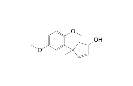4-(2,5-Dimethoxyphenyl)-4-methylcyclopent-2-en-1-ol