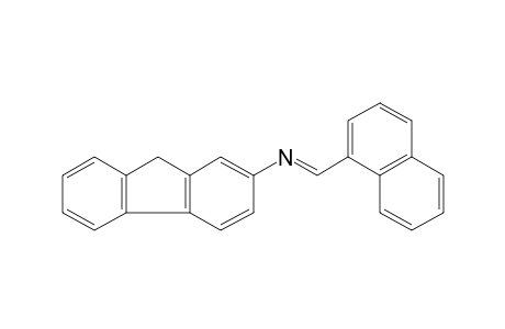 N-[(1-NAPHTHYL)METHYLENE]FLUOREN-2-AMINE