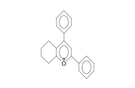 2,4-Diphenyl-A,B-tetrahydro-benzopyrylium cation