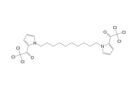 1,1'-(1,10-Decanediyl)bis[2-(trichloroacetyl)-1H-pyrrole]