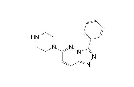 [1,2,4]triazolo[4,3-b]pyridazine, 3-phenyl-6-(1-piperazinyl)-