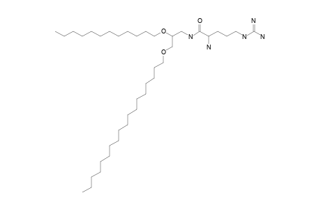L-ARGININE-(2-LAURYLOXY-3-STEARYLOXY)-PROPYLAMIDE
