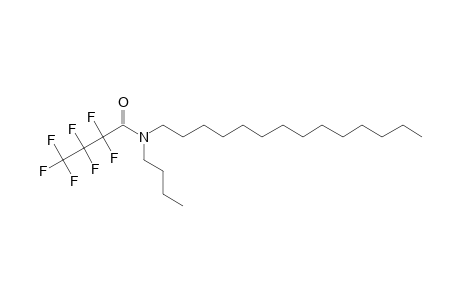 Heptafluorobutyramide, N-butyl-N-tetradecyl-