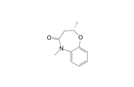 2,3-Dihydro-2(S),5-dimethyl-1,5-benzoxazepin-4(5H)-one